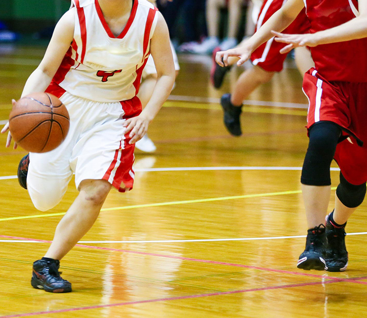 室内弾性スポーツ床材